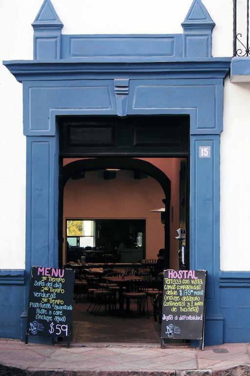 Blue Bicycle House Vandrarhem Querétaro Exteriör bild