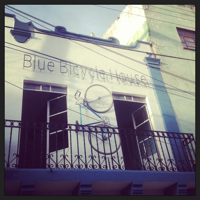 Blue Bicycle House Vandrarhem Querétaro Exteriör bild